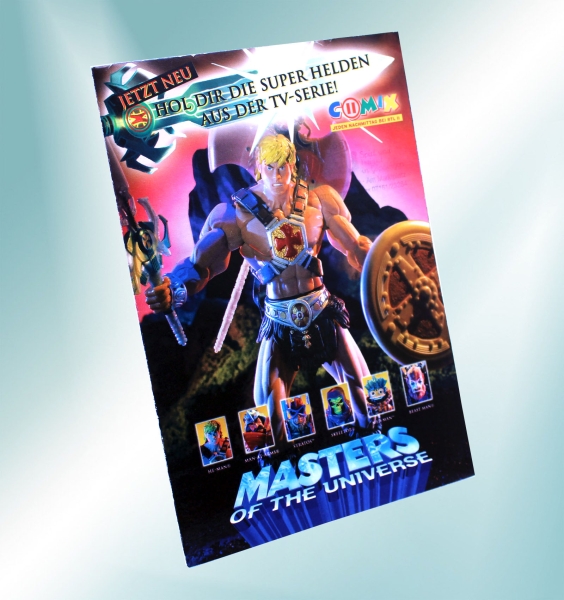 Masters of the Universe Werbeheft (2003): Hol dir die Super Helden aus der TV-Serie! von Mattel